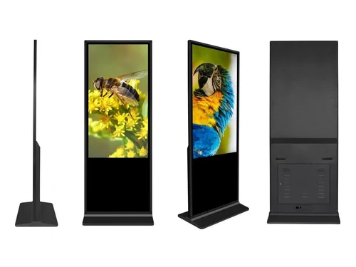 Stainless Steel NEOD 43 Inches T Shape Digital Signage Non Touch